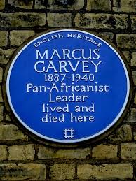 Marcus Garvey plaque - English Heritage